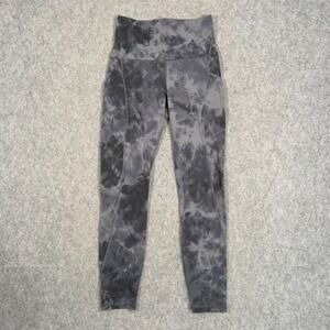 Lululemon Athletica Diamond Dye Pitch Graphite Grey Align Pants Women's Size 4